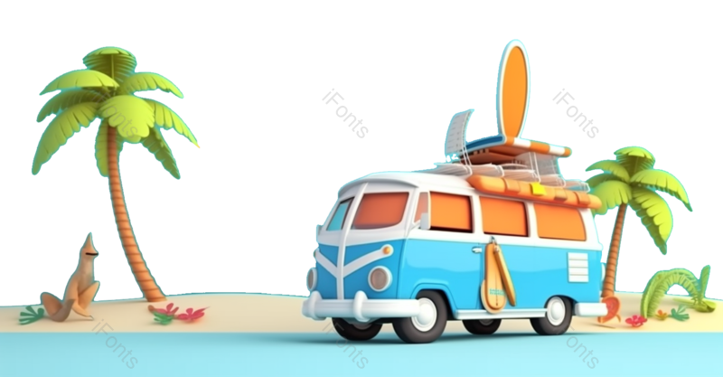 卡通图片,天空元素,户外PNG,插画免抠素材